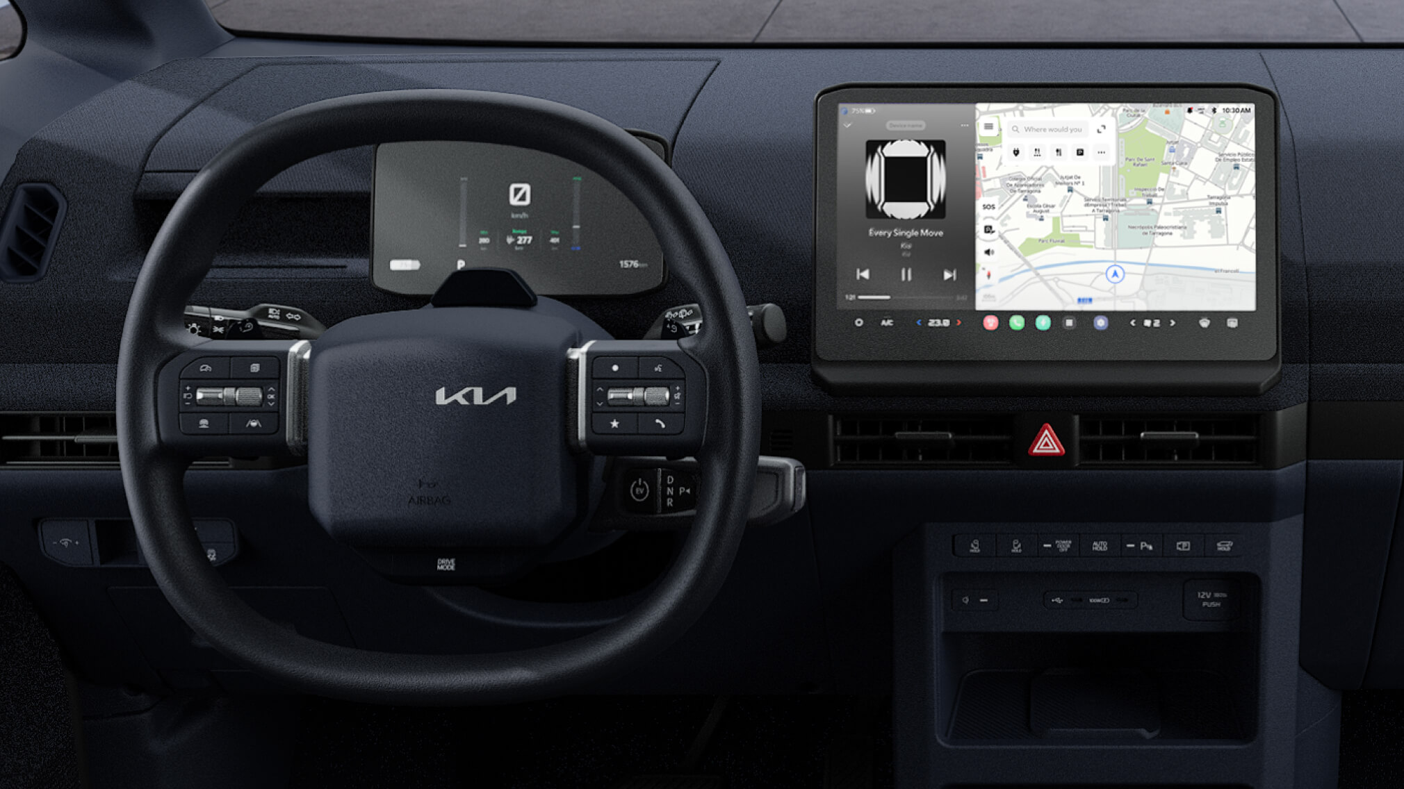 Der Kia PV5 Cargo mit Android Automotive OS (AAOS)