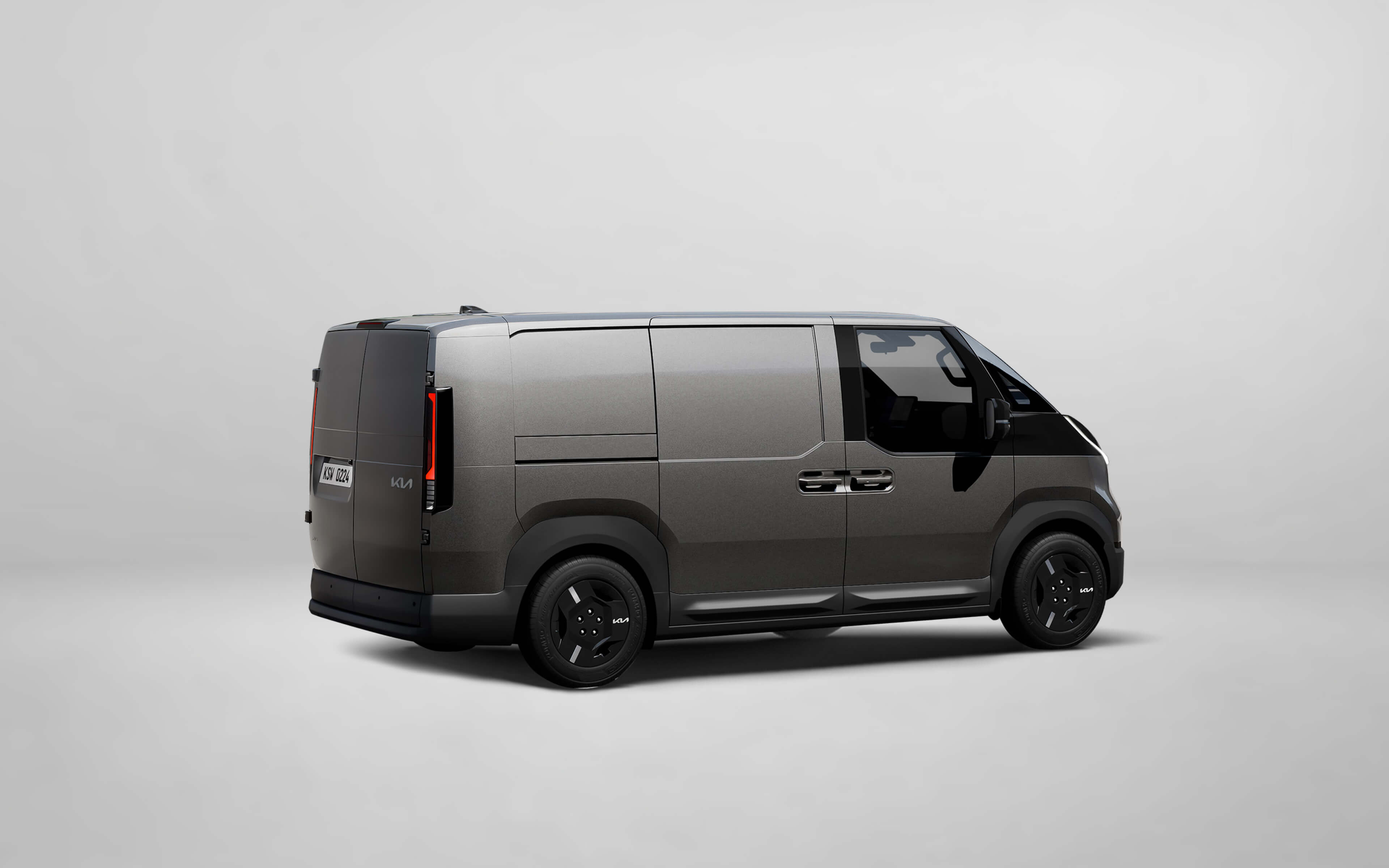 Seitenansicht des Kia PV5 Cargo