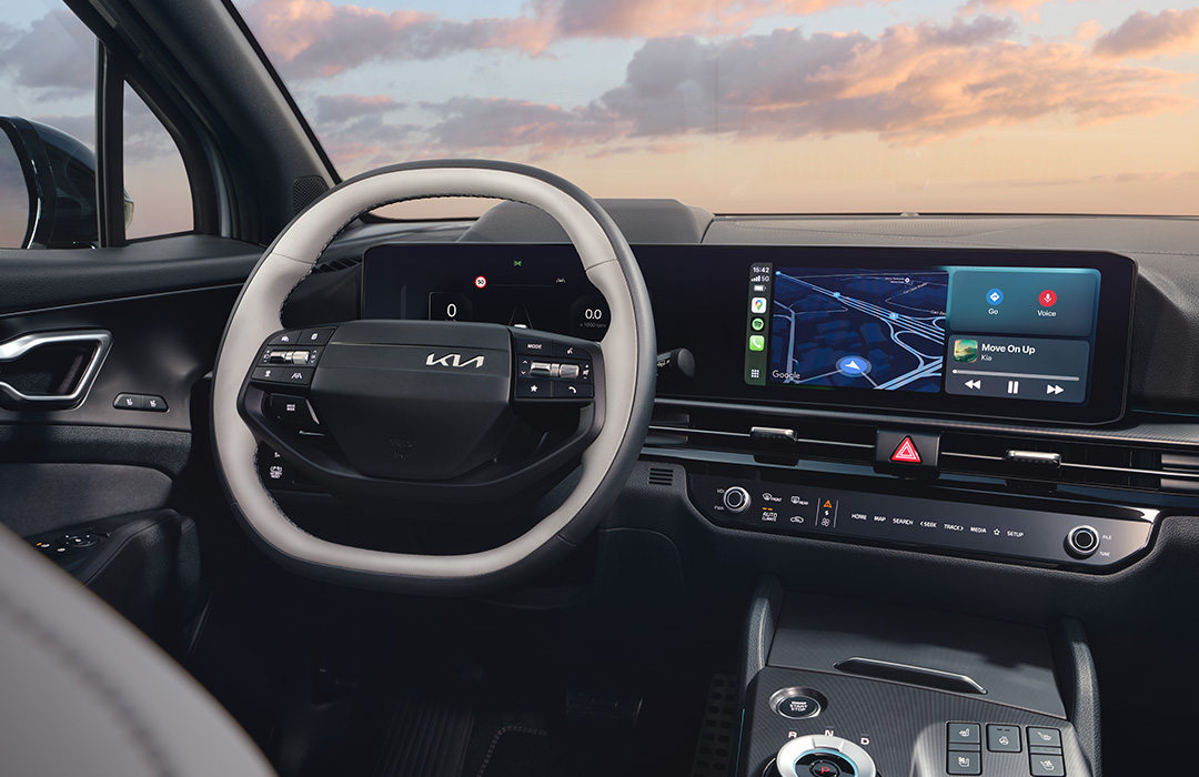 Kia Sportage - fahrerzentriertes Cockpit